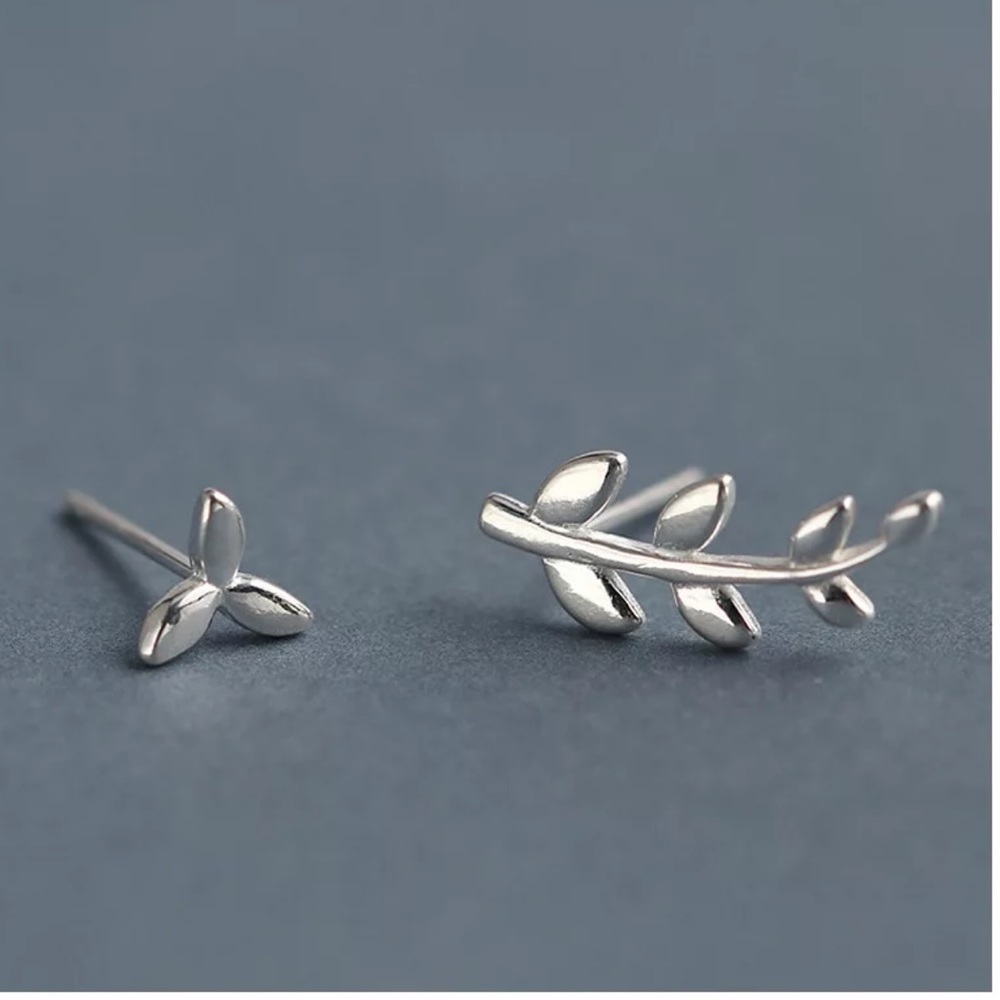 Sterling Silver 925 Stud Earrings